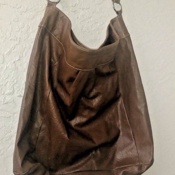 Brown Purse Pocketbook Handbag Shoulder Bag Tote - Picture 6 of 7